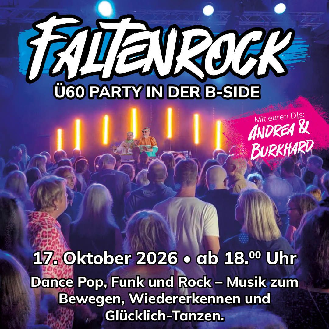 Faltenrock am 17. Oktober 2026 in der B-Side