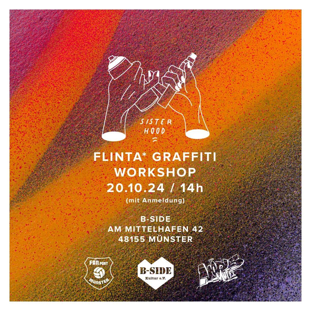 Sisterhood FLINTA* Graffiti Workshop