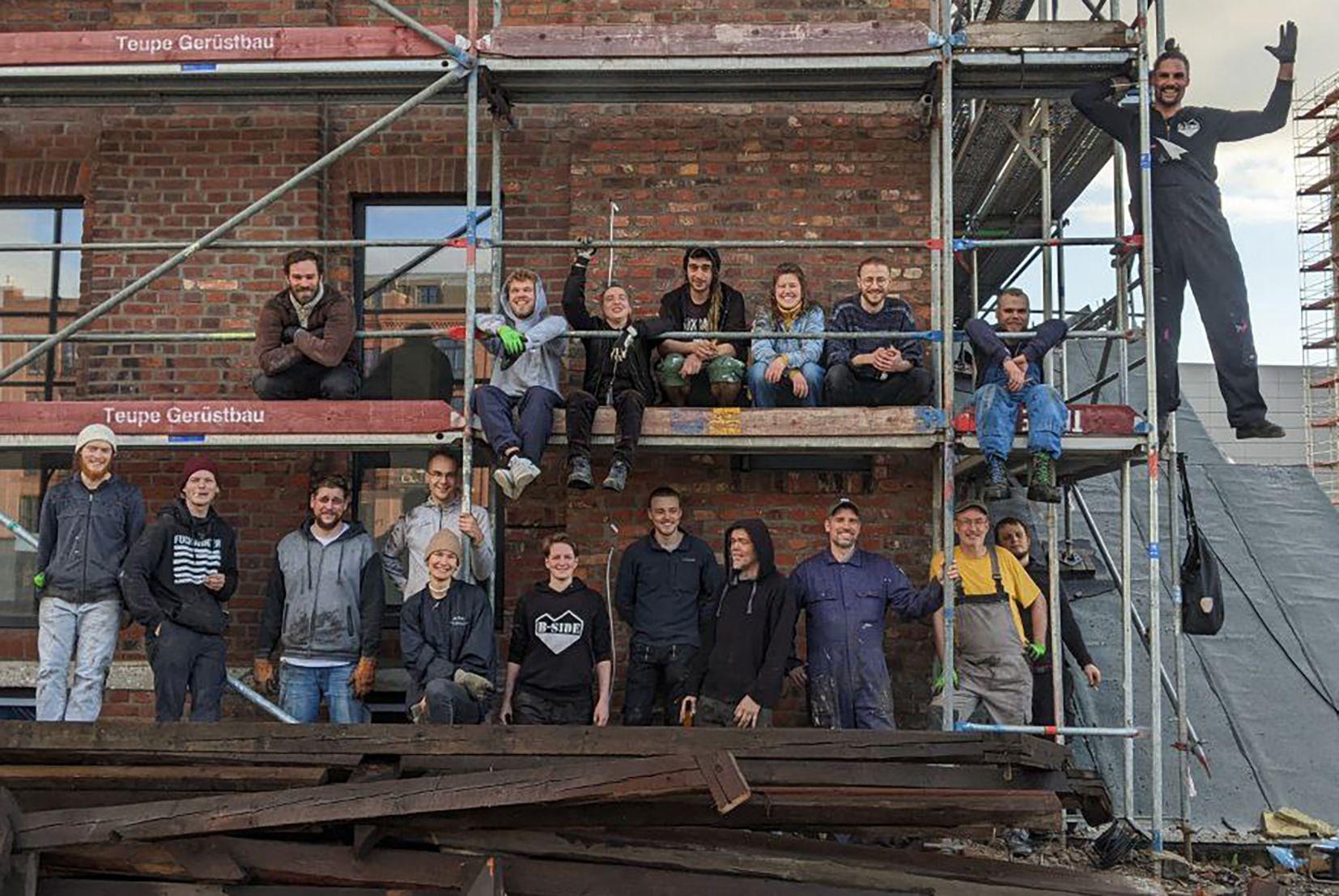 B-Side Kollektiv bei baulichen Eigenleistungen