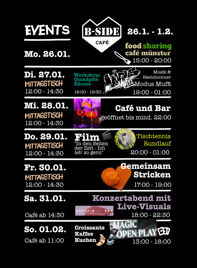 Events café